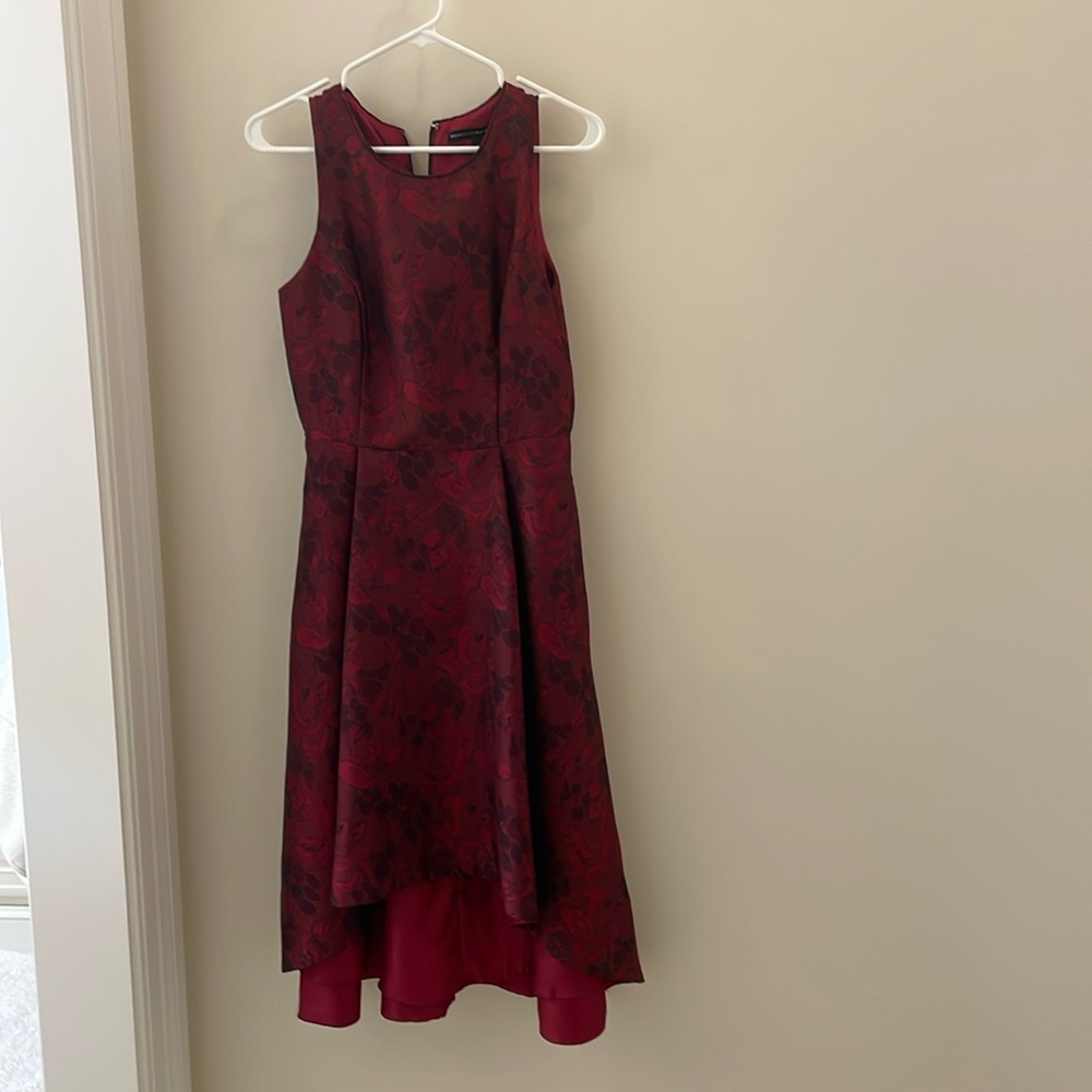 WHBM garnet dress
